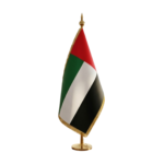 Premium Indoor Flag Stand with 3m Adjustable Pole