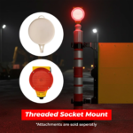 Evelux Modular Safety Barrier with Sign Panel (7)