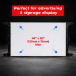 Evelux Modular Safety Barrier with Sign Panel (7)