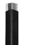 Heavy-Duty Rubber Corner Guard with GI Plate